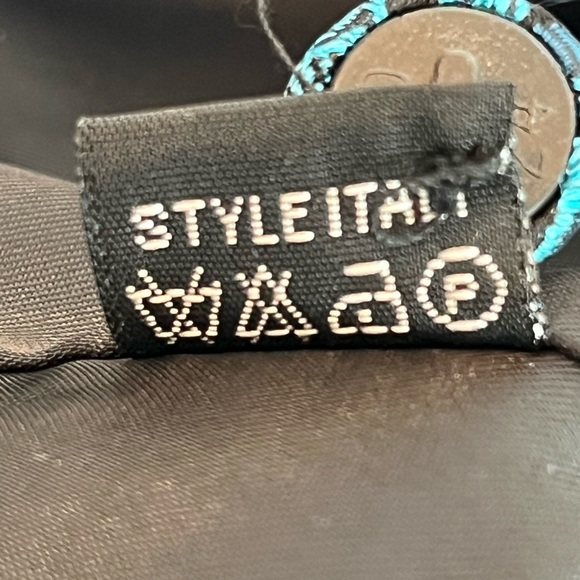 Barry.Wang Men’s Blue/green Black Paisley Vest Adjustable Back Belt Size 3XL - Picture 10 of 13